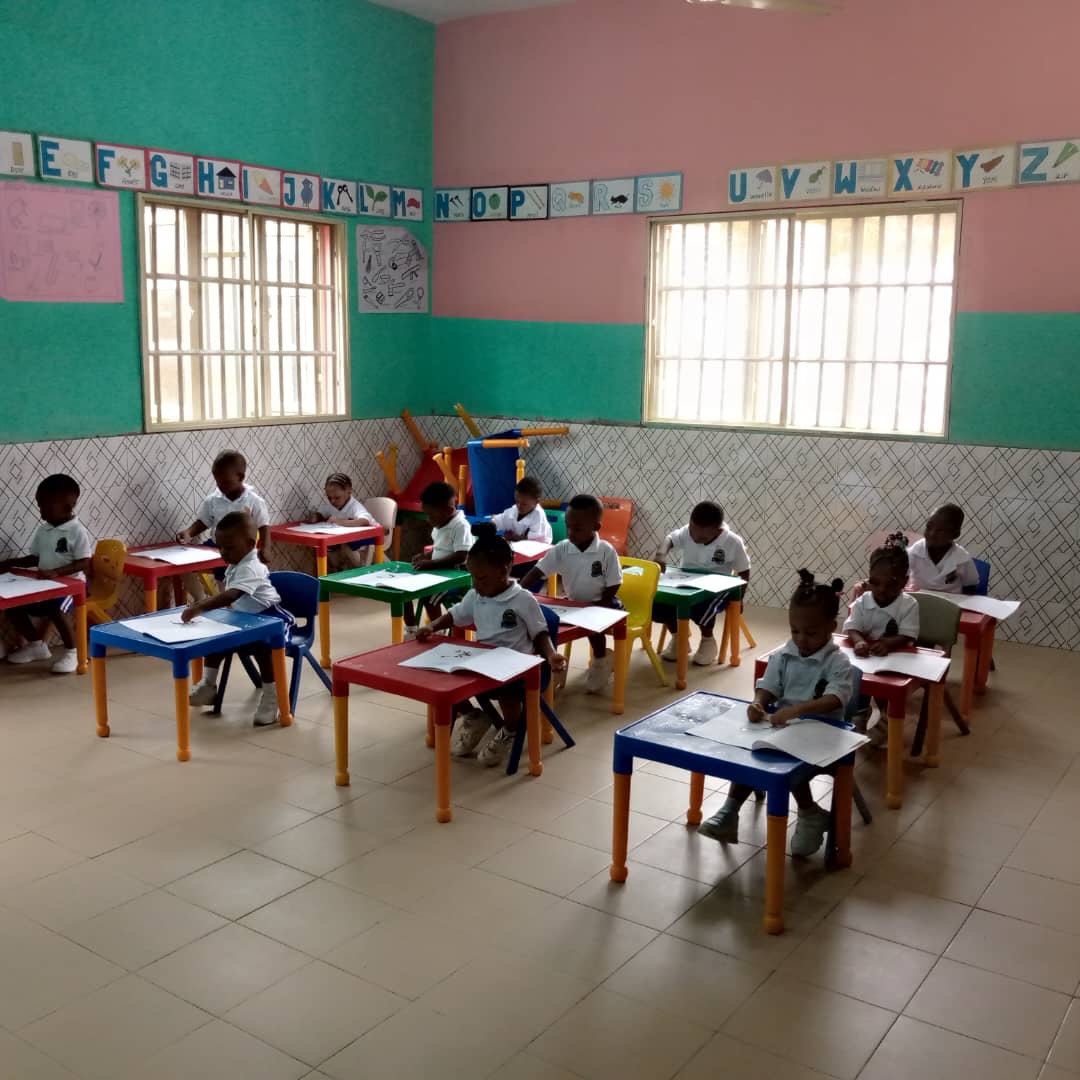 Students in classroom